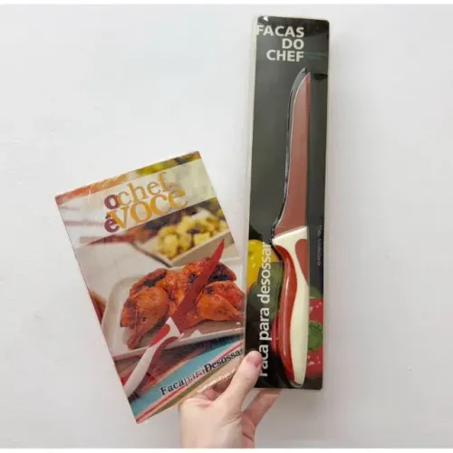 Faca da Coleção do Jornal Extra - Facas do Chef - Faca para Desossar