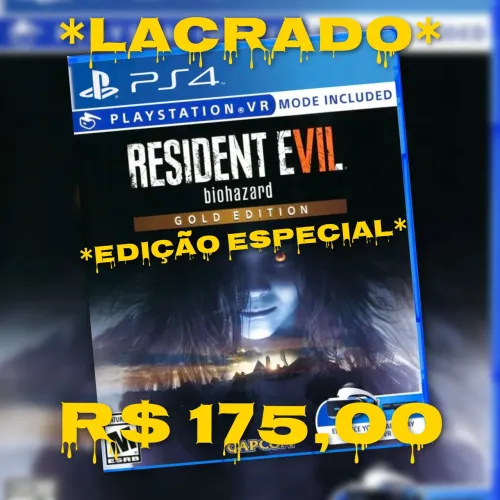 Resident Evil 7 - PS4 / PS5 - Lacrado