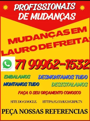 Mudanças em Lauro de Freitas 
