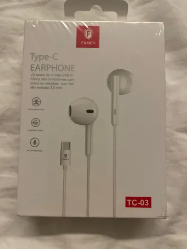 Fone de Ouvido Type-C Fancy TC-03