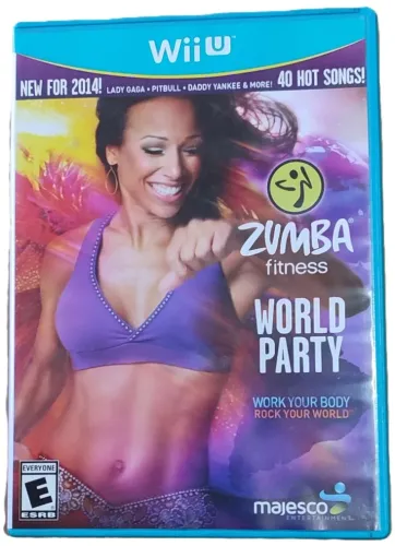 Zumba Fitness World Party - Nintendo Wii U Mídia Física Wiiu (Usado)