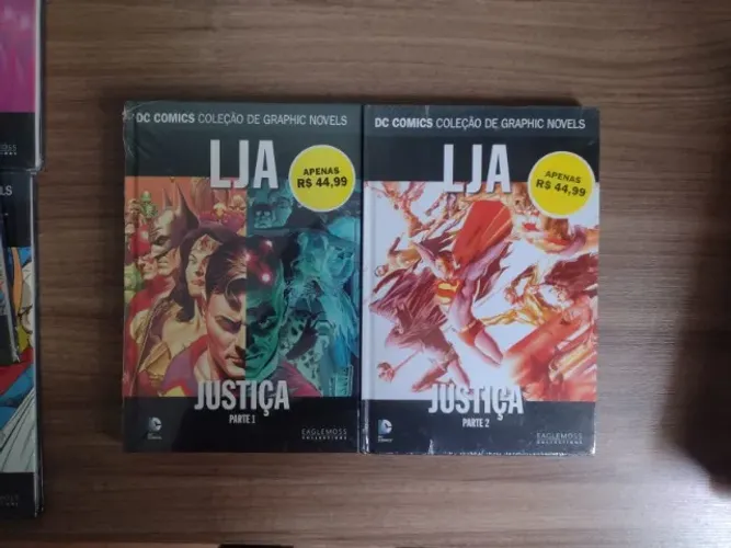 Liga da Justiça - Justiça Partes I e II - DC Comics Graphic Novels
