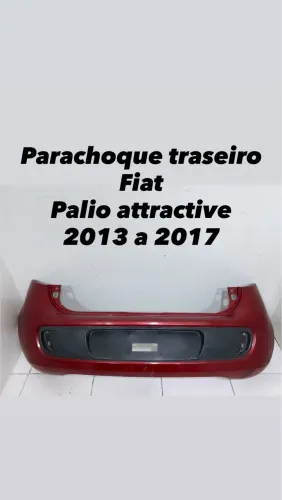 Parachoque traseiro Fiat palio attractive 2013 14 15 16 2017 