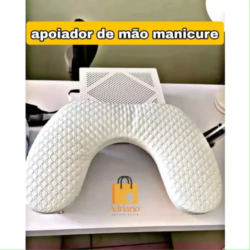 Apoio de mão para manicure