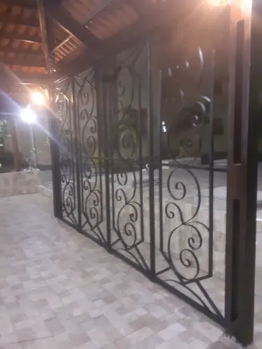 soldador manutenção de portão