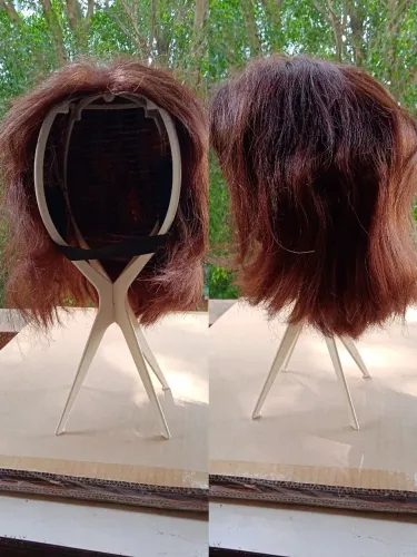 Perucas femininas com corte moderno