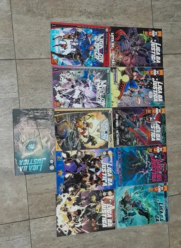 Liga Da Justiça 11 volumes