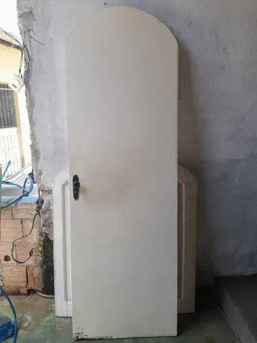 Porta e janela colonial 