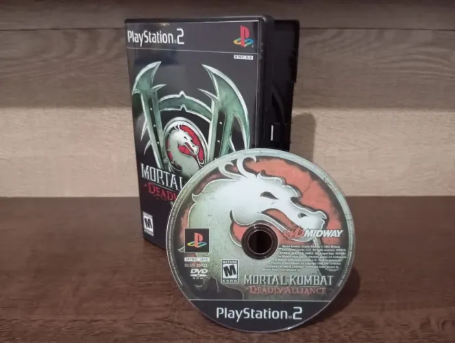 Coleção Mortal Kombat PS2 (REPRÔ) -LEIA