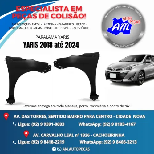 paralama toyota YARIS
