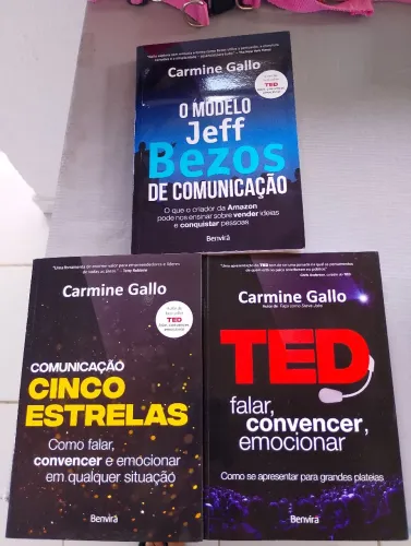 Livros de Comunicação do Carmine Gallo