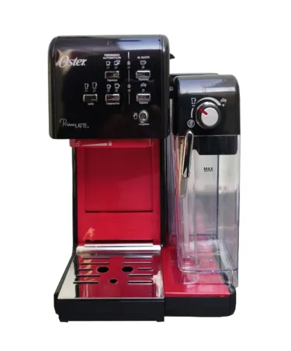Cafeteira Oster Primalatte Automática Expresso 220v Vermelha