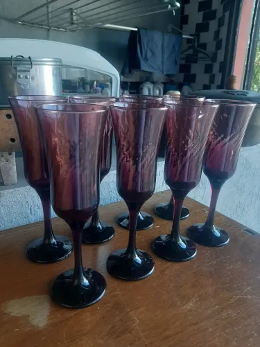 Copos para espumante, vinho e champanhe