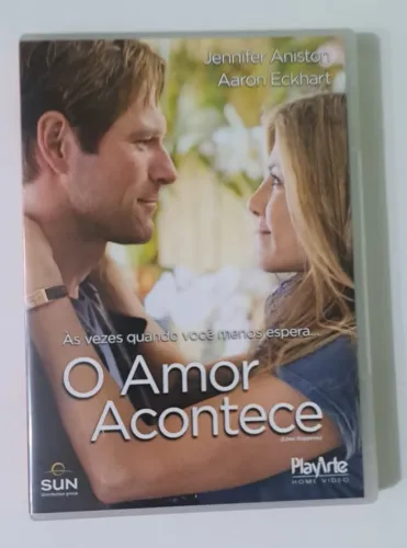 DVD Filme - O Amor Acontece - Romance com Aaron Eckhart, Jennifer Aniston