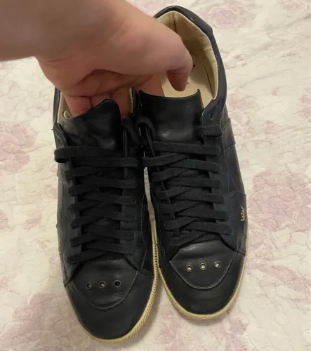 Tênis Osklen masculino preto novinho . Todo em couro. 