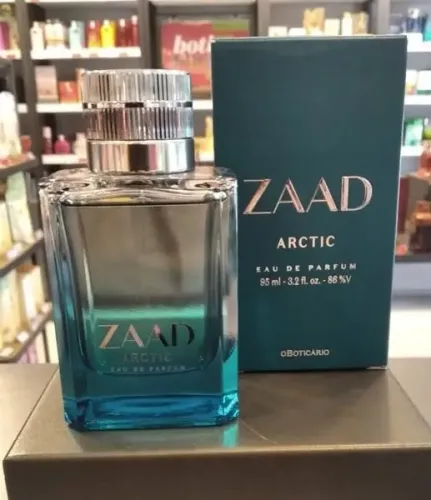 Perfume Zaad Arctic, eau de parfum masculino 95 ml o boticário