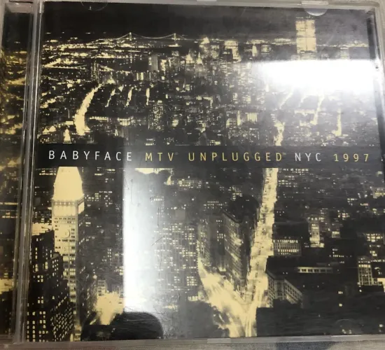 CD BABY FACE MTV UNPLUGGED NYC 1997