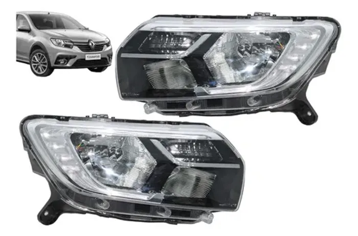 Par Farol Lanterna Sinaleira Sandero Stepway Logan Novo