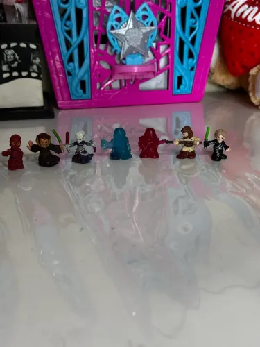 kit bonecos miniatura star wars galatic hero