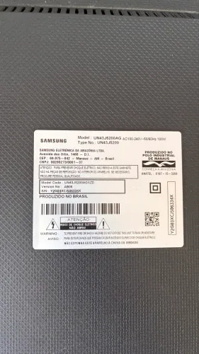 Smartv Samsung 43 para retirada de peças.