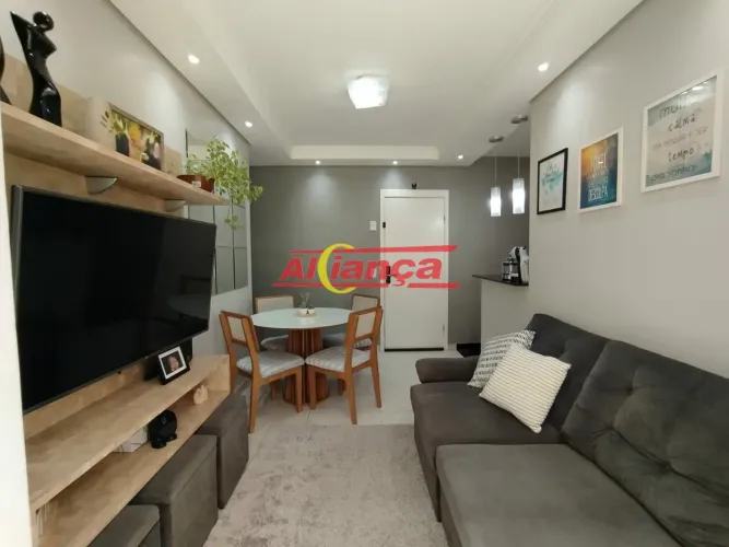 Apto 49 m² no condomínio Mais Guarulhos
