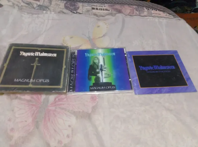 Cd Yngwir Malmsteen - Magnus Opus Japonês.