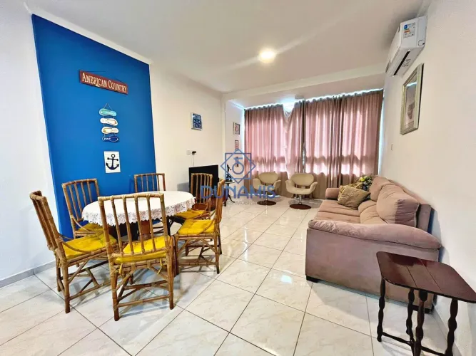 APARTAMENTO 01 DORMITÓRIO - MEIA QUADRA DO MAR - COM VISTA NA REGIÃO CENTRAL