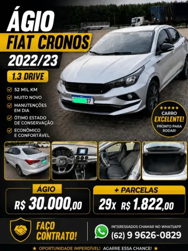 Fiat Cronos Drive 1.3 8V Flex 2023