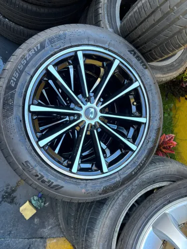 Rodas aro 17 furacão Ford Citroën 