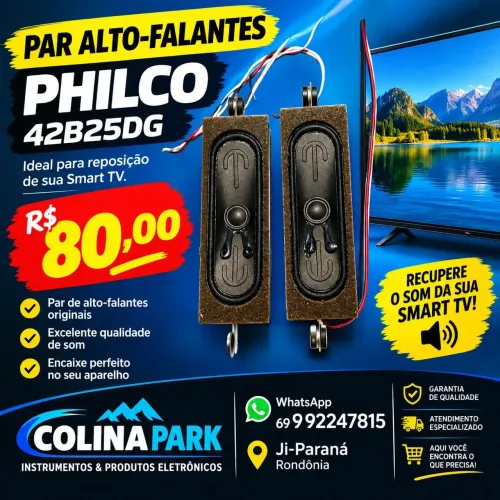 Par Alto-Falantes TV Philco 43B25DG