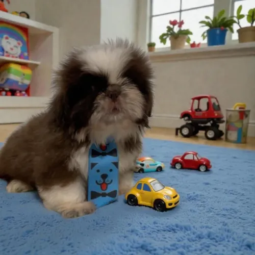 Shihtzu 52 dias, lindos filhotes