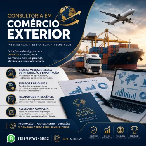 Consultoria em Importação e Exportação