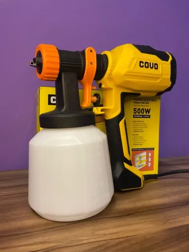 Pistola Elétrica para Pintura 500W 1400ML Covo an4