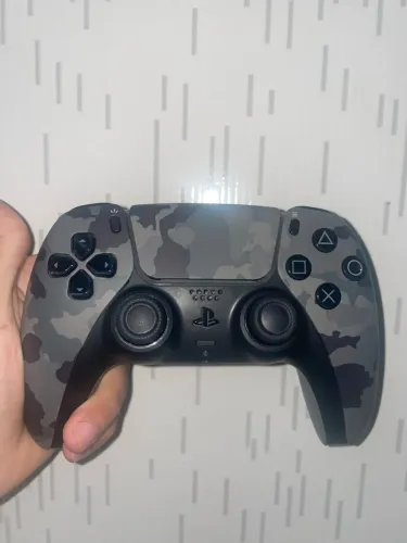 Controle Sem Fio PS5 Sony DualSense Gray Camouflage