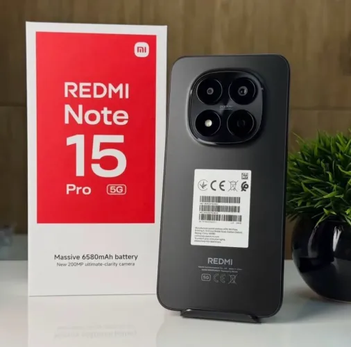 XIAOMI NOTE 15 PRO 5G 256GB / 8RAM - NOVO LACRADO