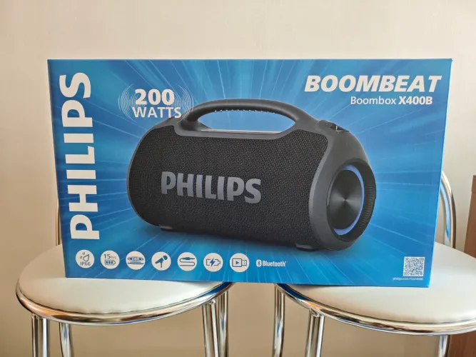 Boombox Philips TAX400B - LACRADA