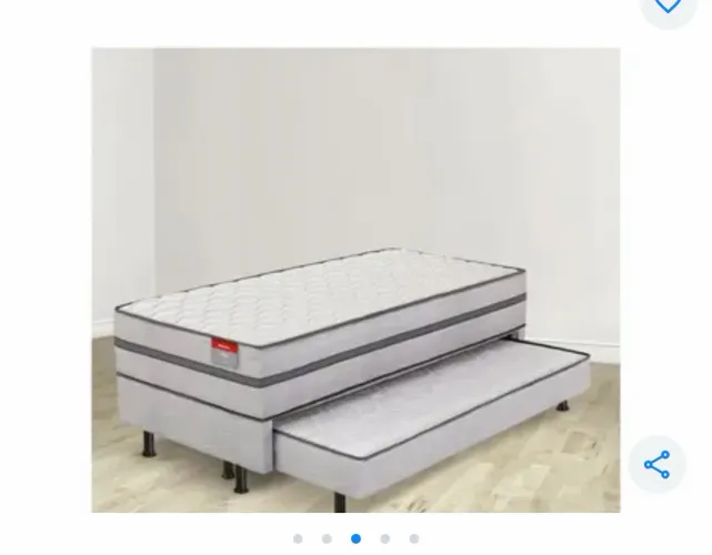 Vende-se cama de solteiro box