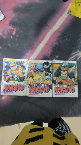 Mangás Naruto Gold - Volumes 1, 2 e 3