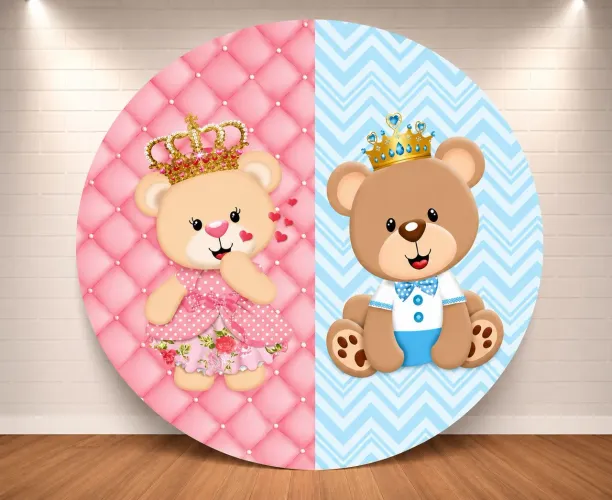 Painel 3 outros itens para Chá de bebê/Revelação