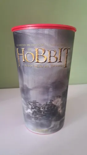 Copo Promocional do Filme Hobbit - A Desolação de Smaug - 2013 - Cinemark