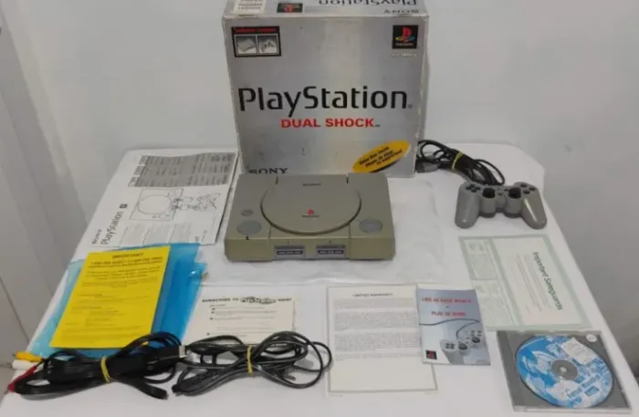 PS1 fat na caixa original