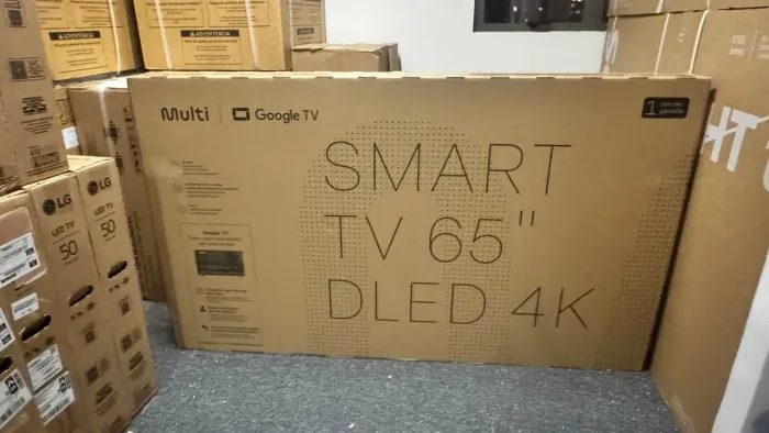 Smart TV 65 Pol Google TV 4K UHD DLED Wi-Fi<br>Integrado, HDR, HDMI, USB e AV Multi - 65KAEG