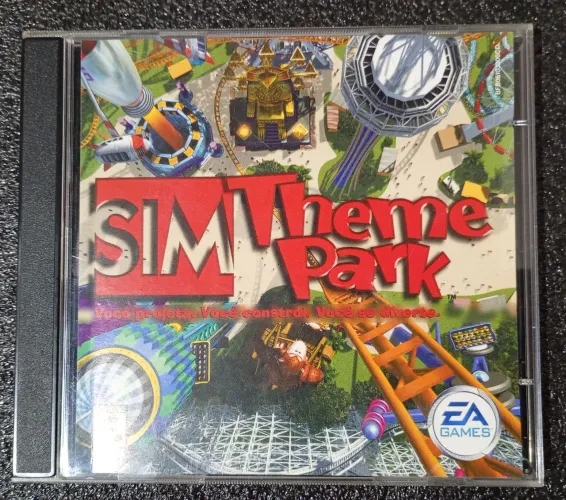 Sim theme park pc semi-novo