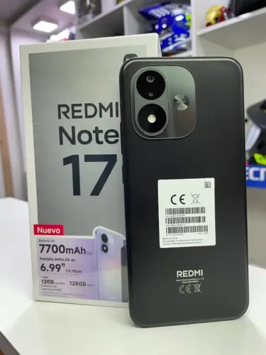 Redmi Note 17 256 Black - Lacrado - Pronta Entrega