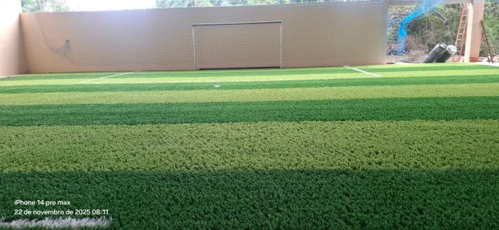 Grama sibtetica esportiva para campo e society