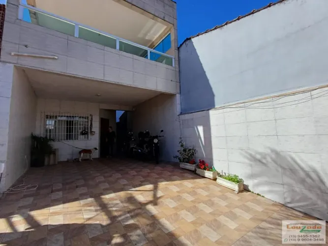 Sobrado para Locação em Peruíbe, Vila Romar, 3 dormitórios, 1 suíte, 2 banheiros, 3 vagas