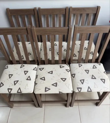 6 Cadeiras de cozinha