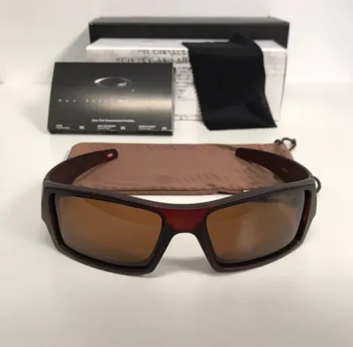 óculos de sol oakley gascan matte brown