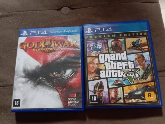 2 JOGOS DE PS4 PRA VENDER 
