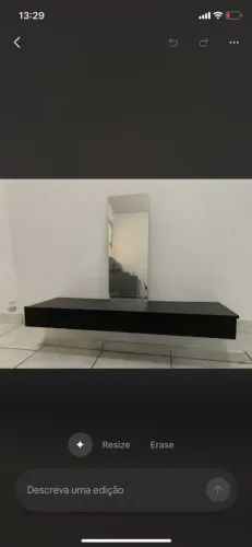 Penteadeira com espelho